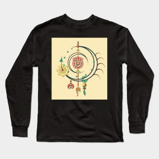 Vintage Geometry Ornament Long Sleeve T-Shirt